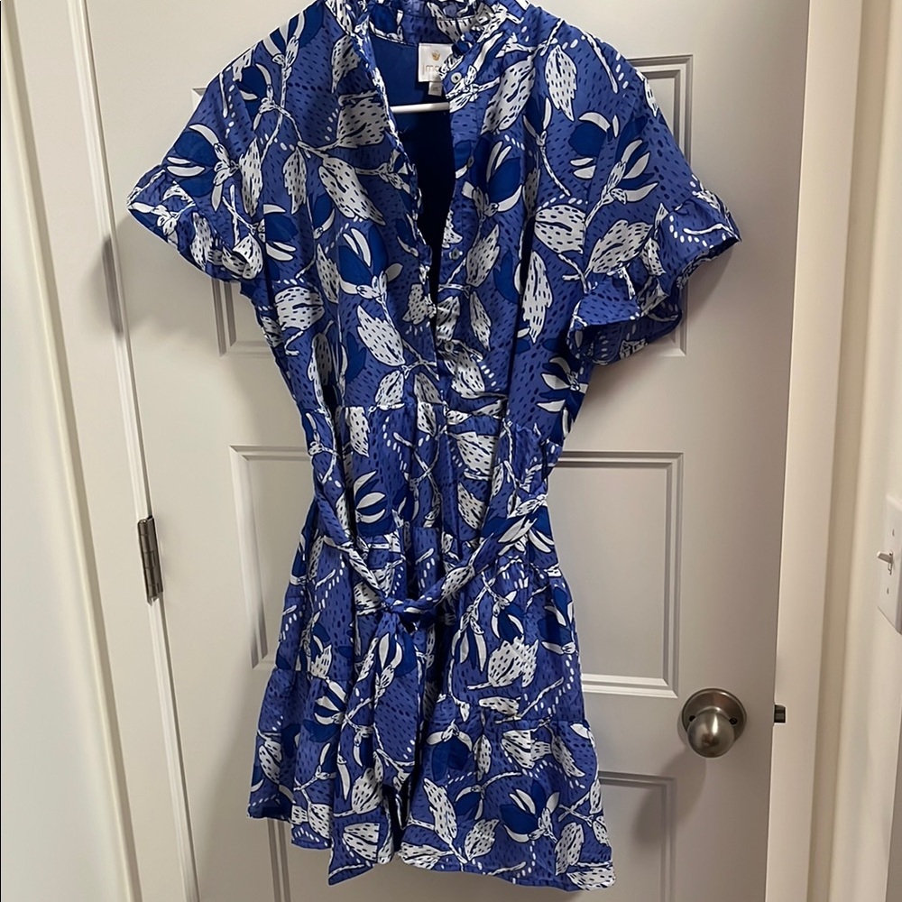 J.Marie Blue Floral Dress